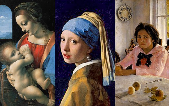 женщины в живописи картины