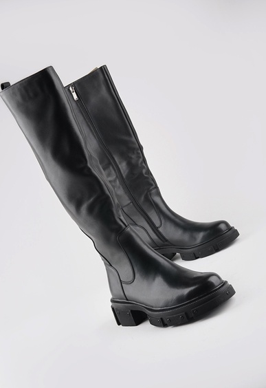 Сапоги на низком каблуке Mario Berlucci Сапоги на низком каблуке Mario Berlucci