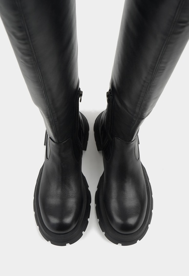 Сапоги на низком каблуке Mario Berlucci Сапоги на низком каблуке Mario Berlucci