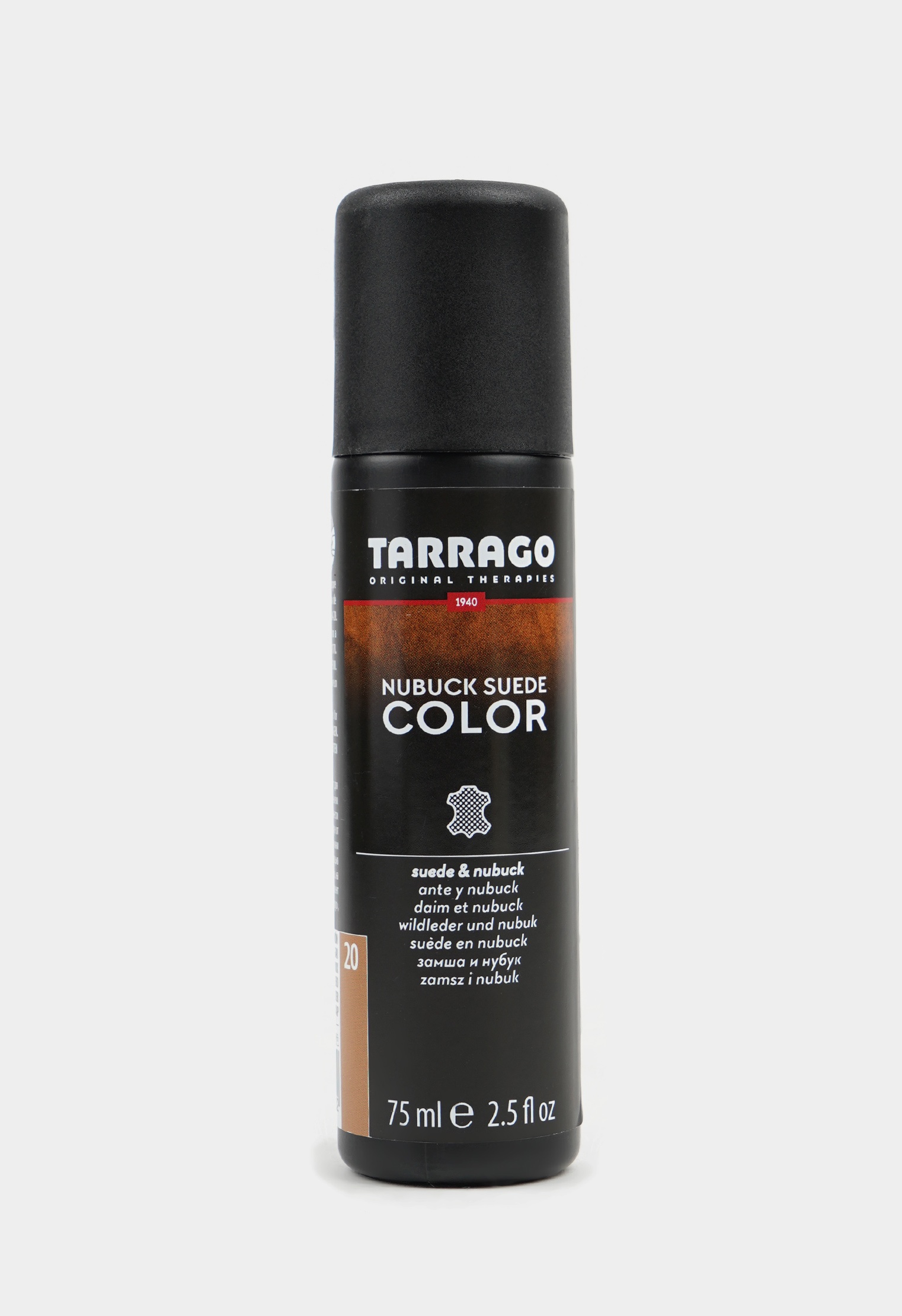 Аэрозоли для восстановления цвета 20-8905 TARRAGO - 020 Краситель для замши и нубука, NUBUCK COLOR, флакон, 75мл. (brown sugar) краска для обуви tarrago охра краска для замши tarrago nubuck color