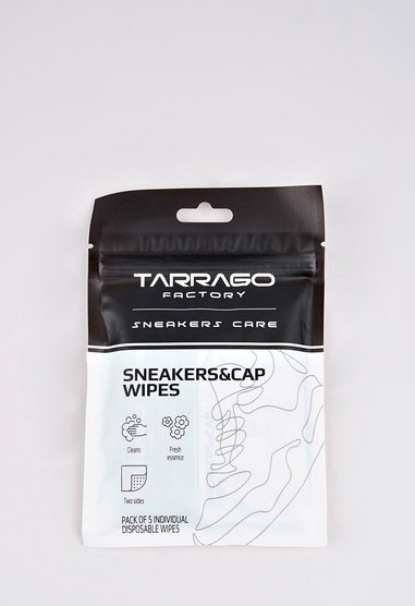 20-1605 TARRAGO - Салфетки SNEAKERS & CAP WIPES, для чистки кроссовок, 5шт.