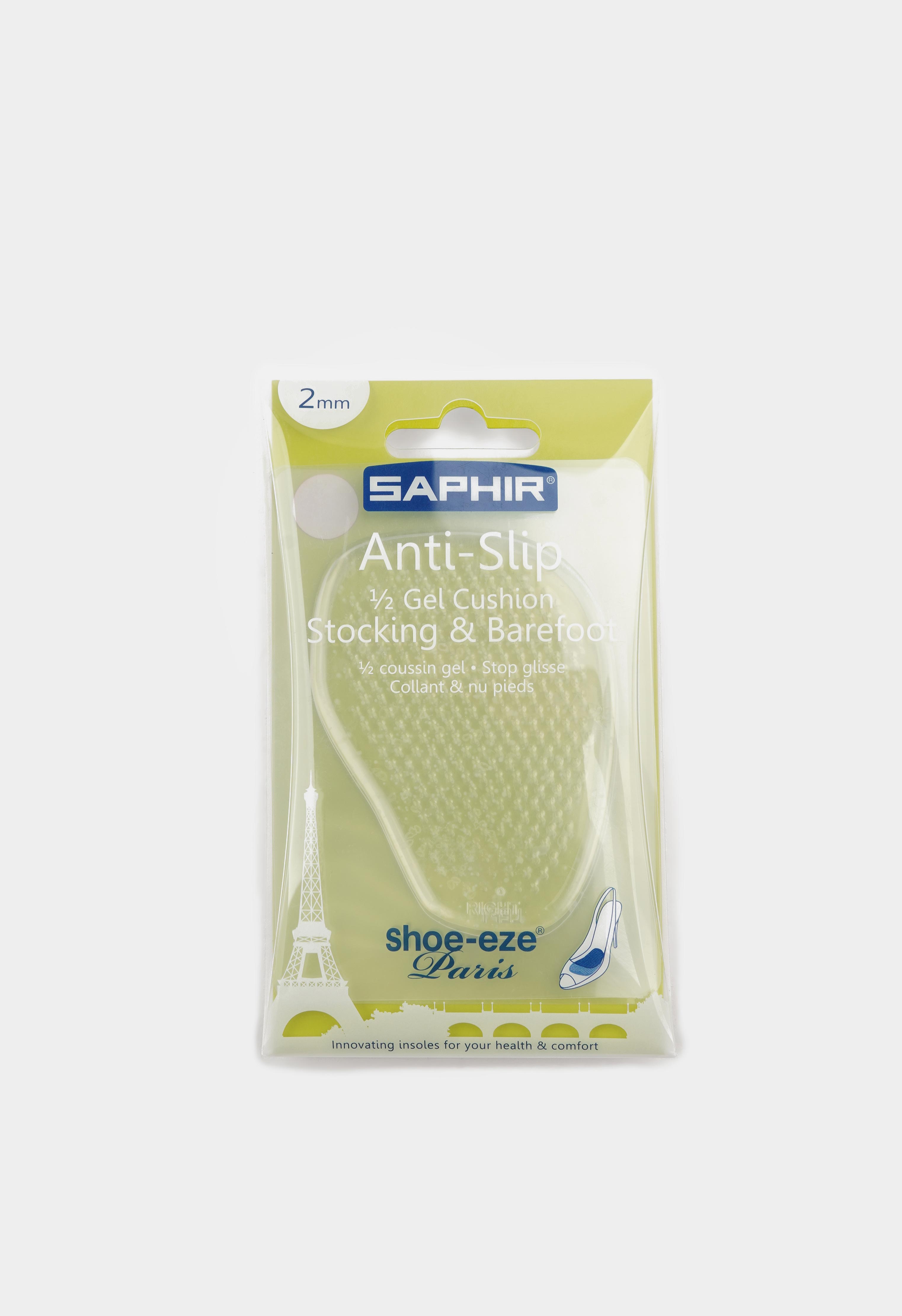 Уход за обувью 20-8953 SAPHIR - Полустельки ANTI SLIP, 1/2 Cushion Stocking GEL, р.2 (2мм)