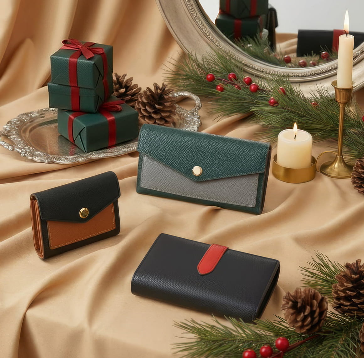 Кошельки и кожаные аксессуары (баннеры)