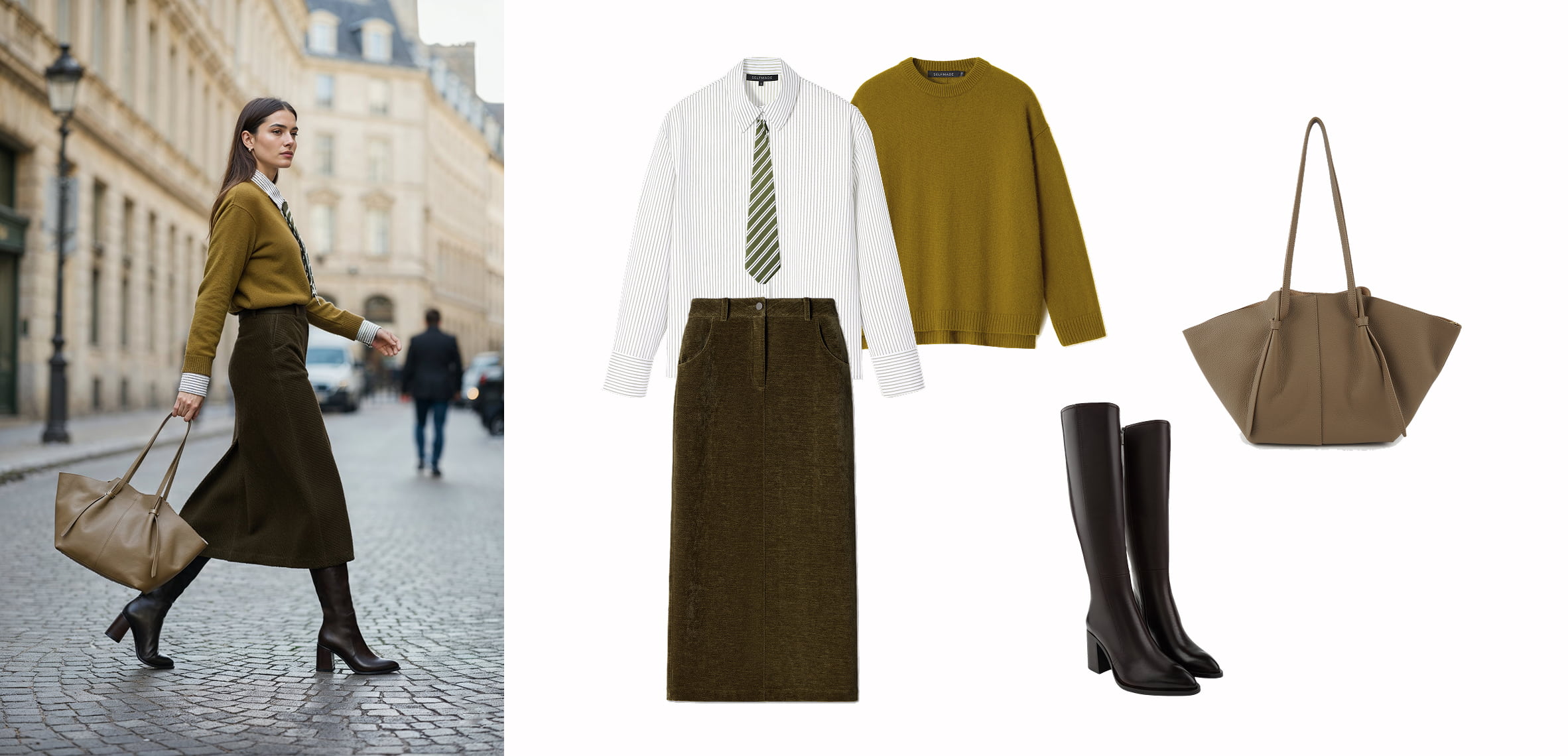 Тёплая классика: как осень делает строгие линии мягче