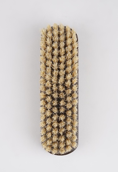 20-1463 Прочие бренды - Щетка для обуви и одежды, дерево, щетина, 160*45*20