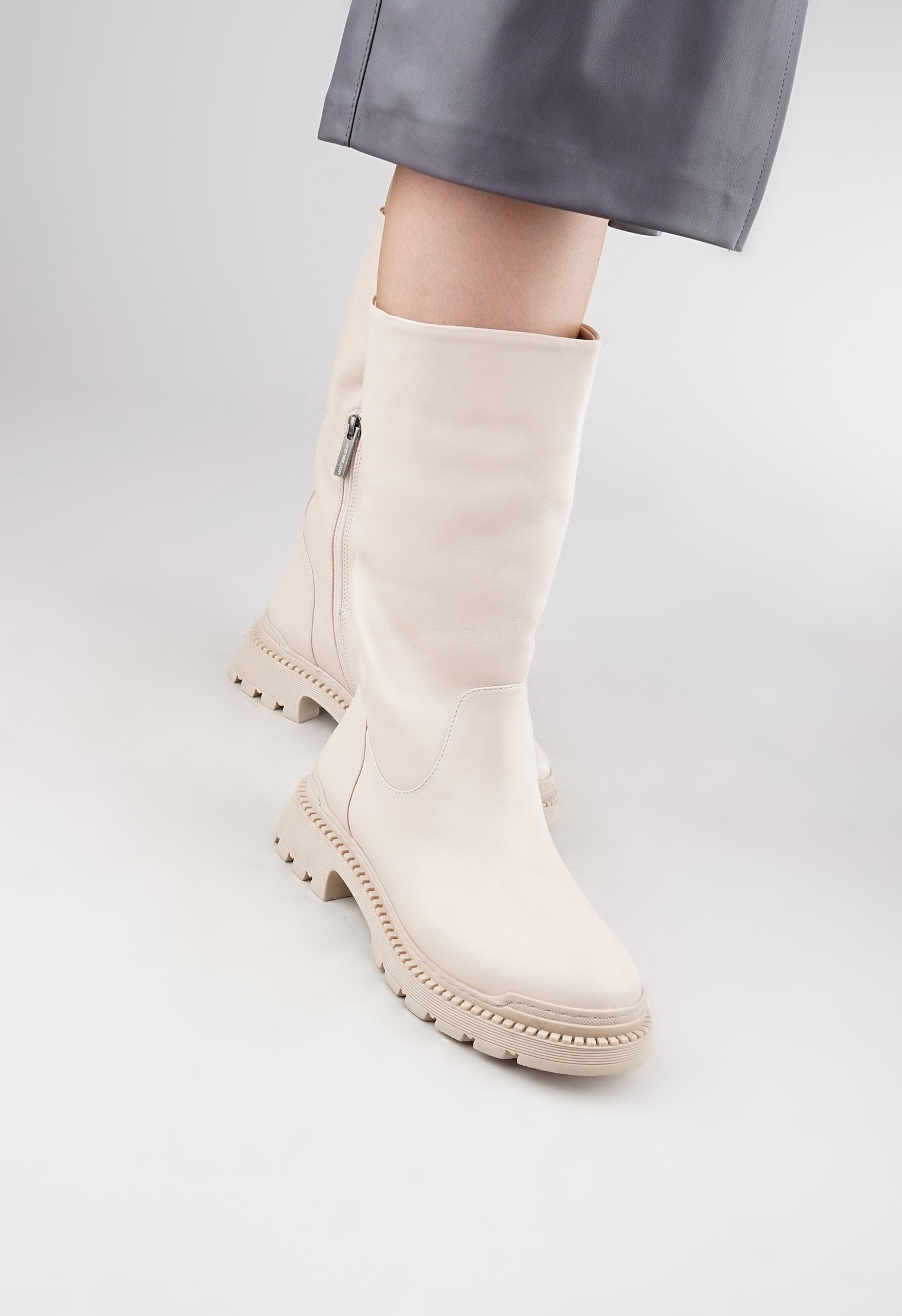 Сапоги на низком каблуке Mario Berlucci Сапоги на низком каблуке Mario Berlucci