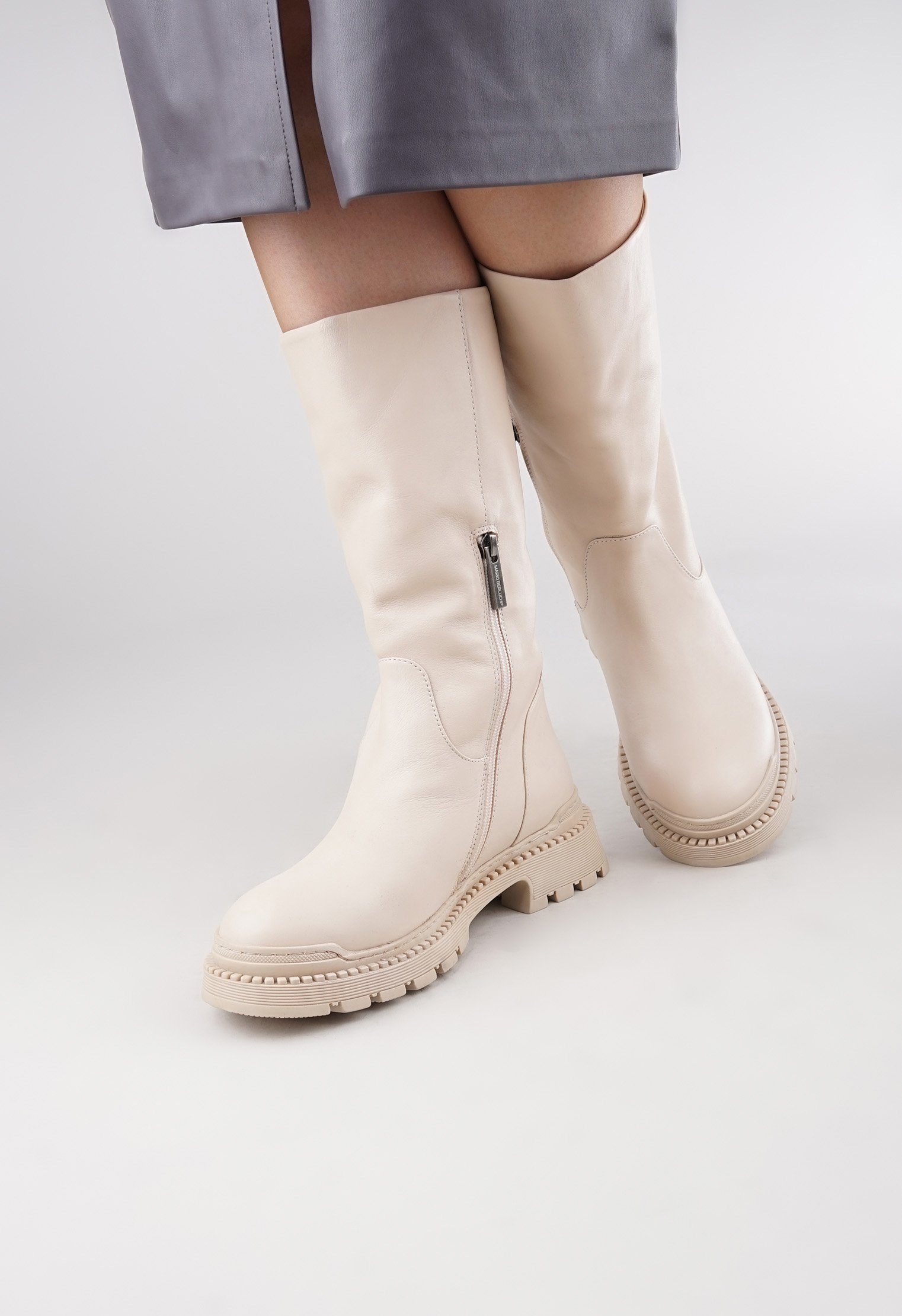 Сапоги на низком каблуке Mario Berlucci Сапоги на низком каблуке Mario Berlucci