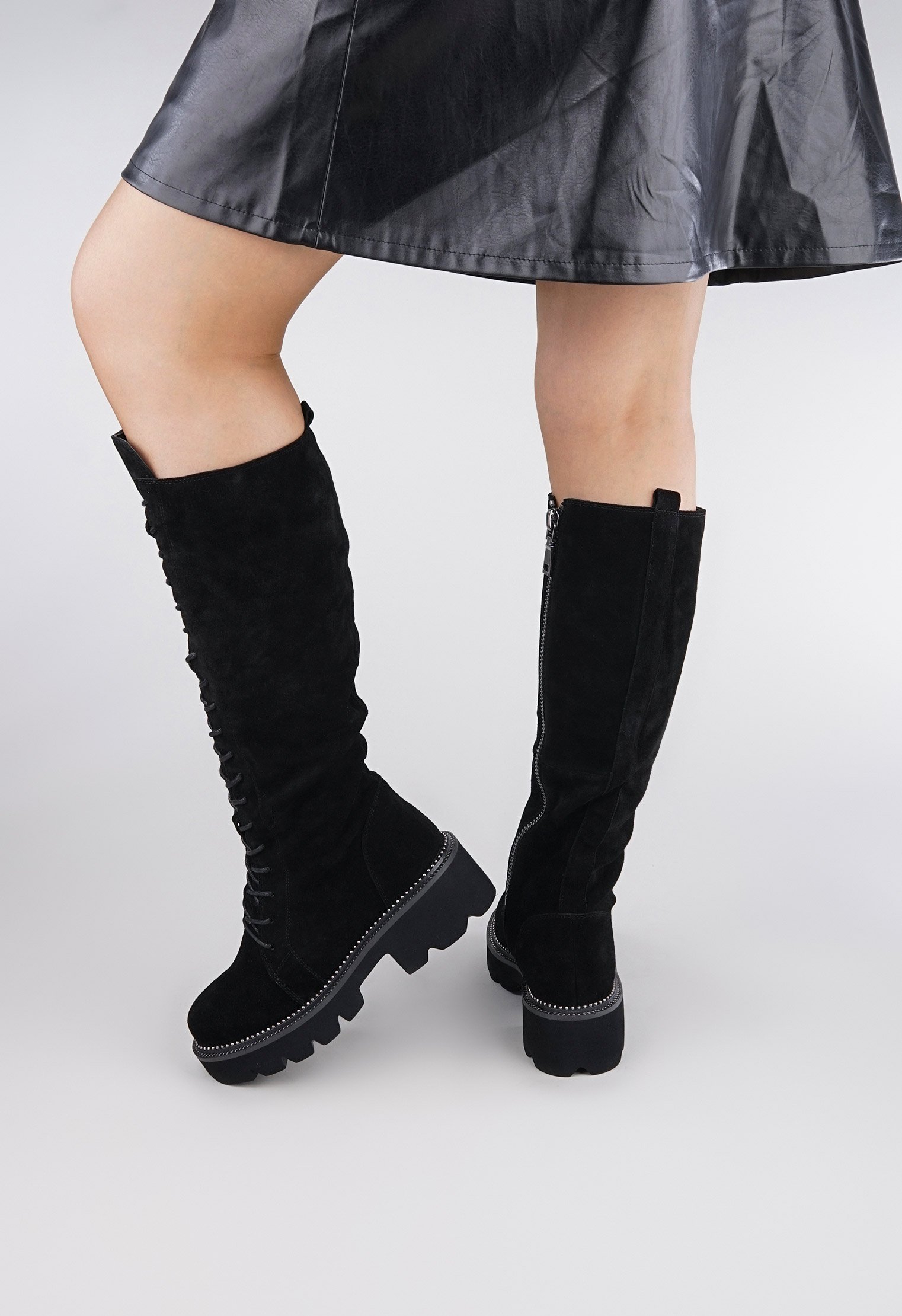 Сапоги на платформе Mario Berlucci Сапоги на платформе Mario Berlucci