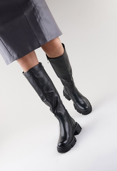 Сапоги на низком каблуке Mario Berlucci Сапоги на низком каблуке Mario Berlucci