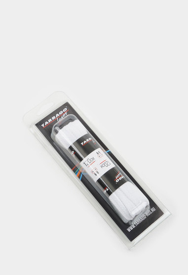 22-0112П TARRAGO - Шнурки 120см. Плоск. Х/Б (белый) (Подарок)