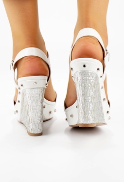 Босоножки на танкетке Mario Berlucci Босоножки на танкетке Mario Berlucci