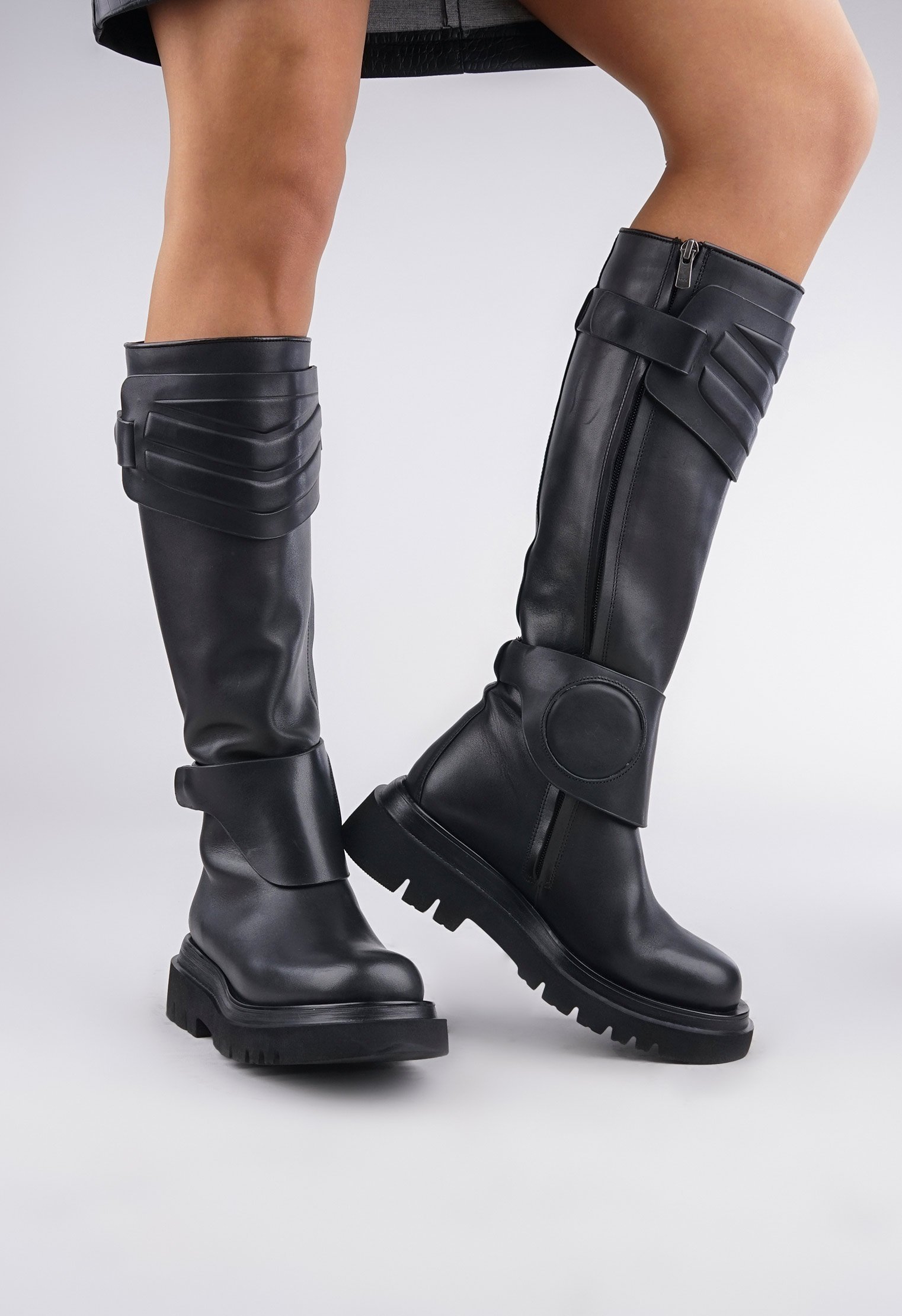 Сапоги на платформе Mario Berlucci Сапоги на платформе Mario Berlucci