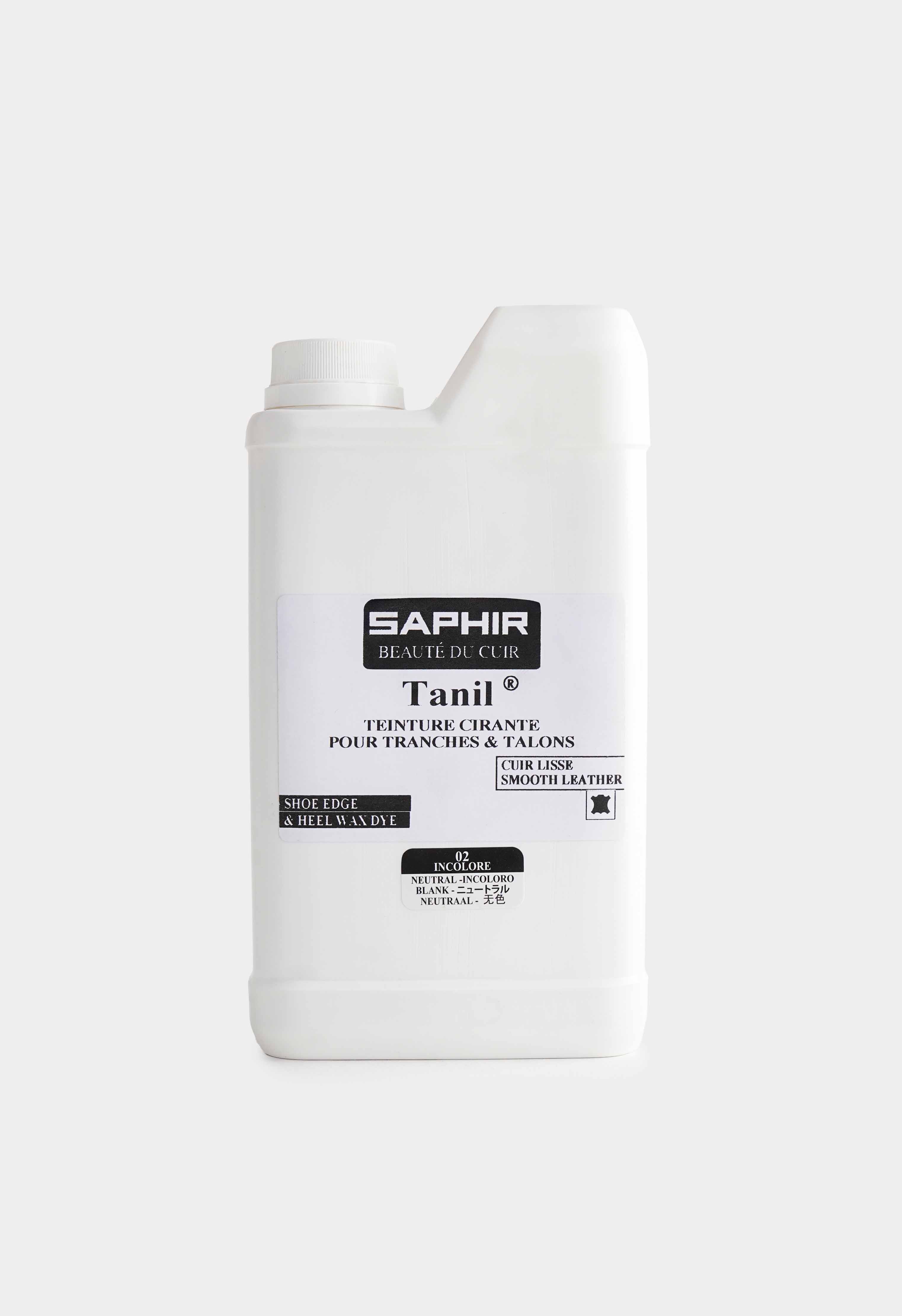 20-9004 SAPHIR - 02 Краситель для кожи TANIL, фляжка, 500мл. (neutral)