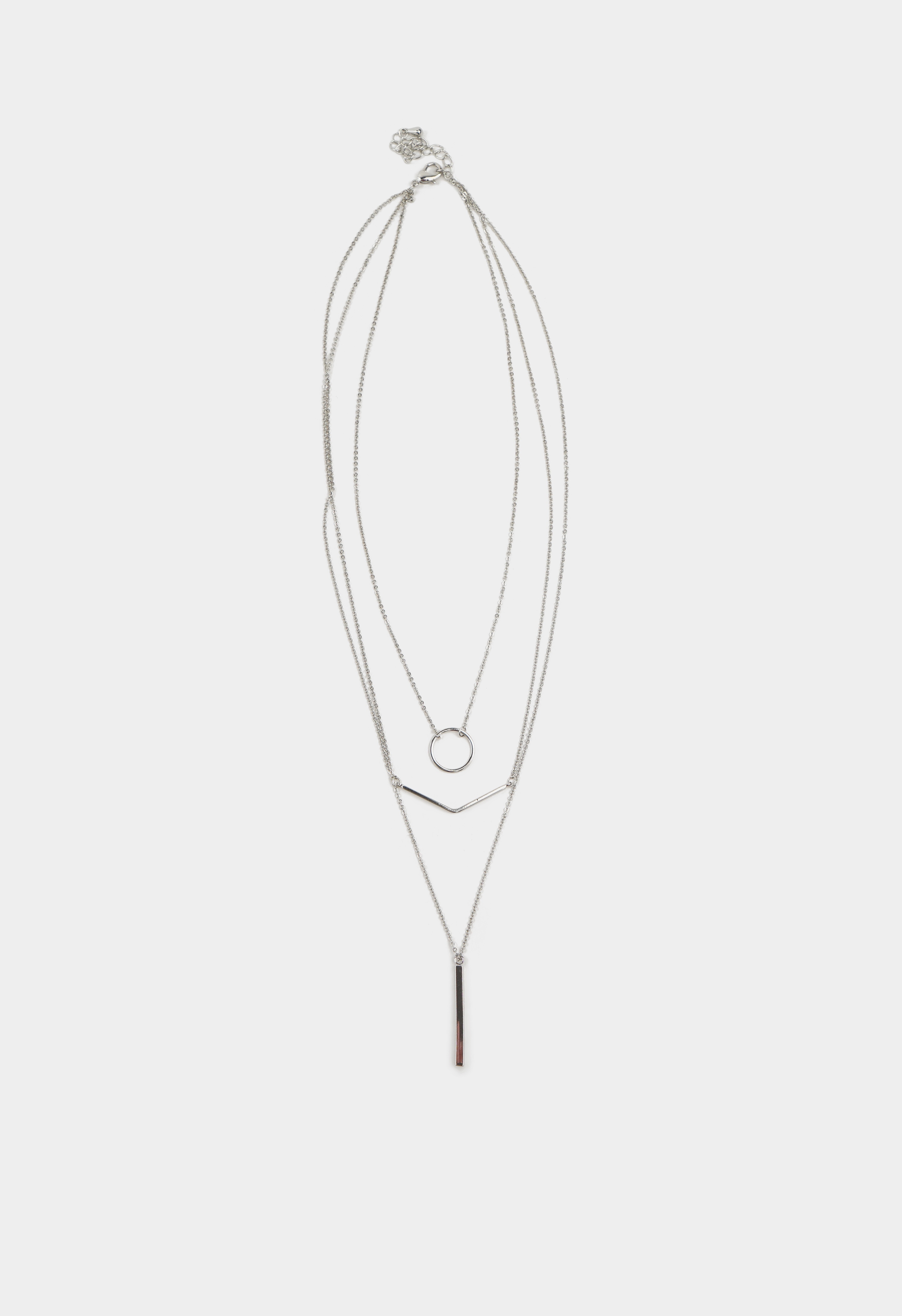 Ожерелье 19-0059 Ожерелье ожерелье колье наручники из нержавеющей стали женское ожерелье регулируемой длины короткое ожерелье колье мужское ожерелье