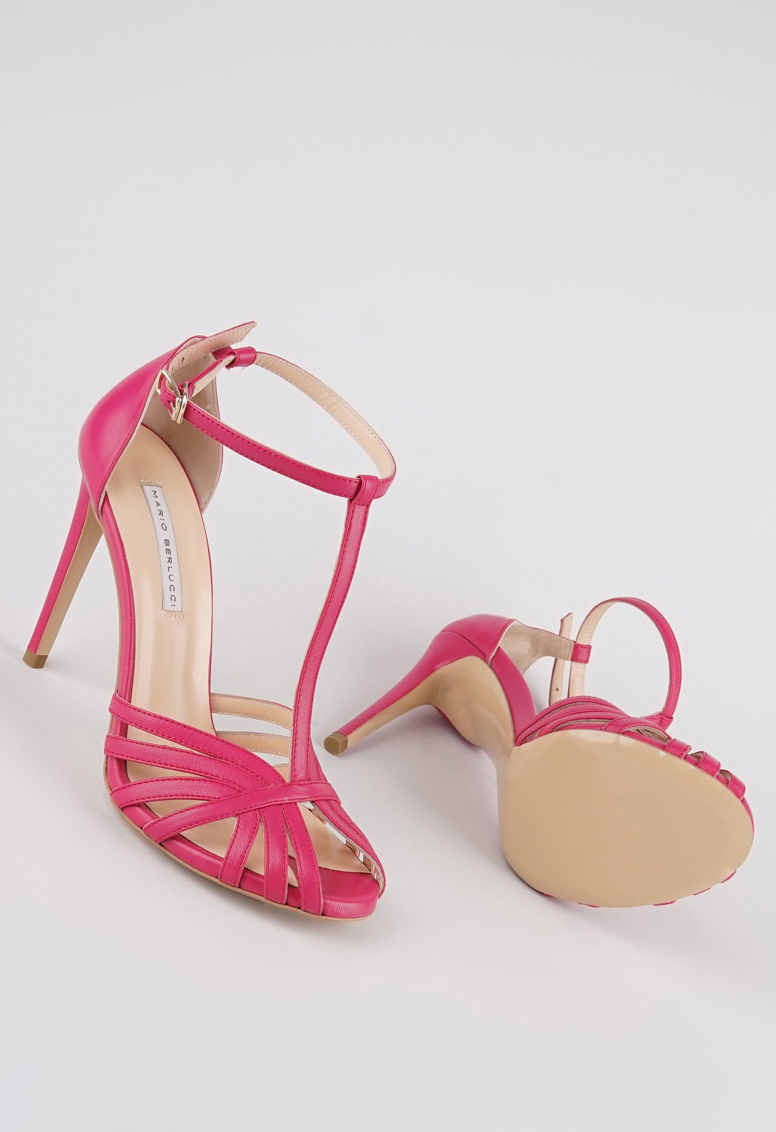 Босоножки на шпильке Mario Berlucci Босоножки на шпильке Mario Berlucci