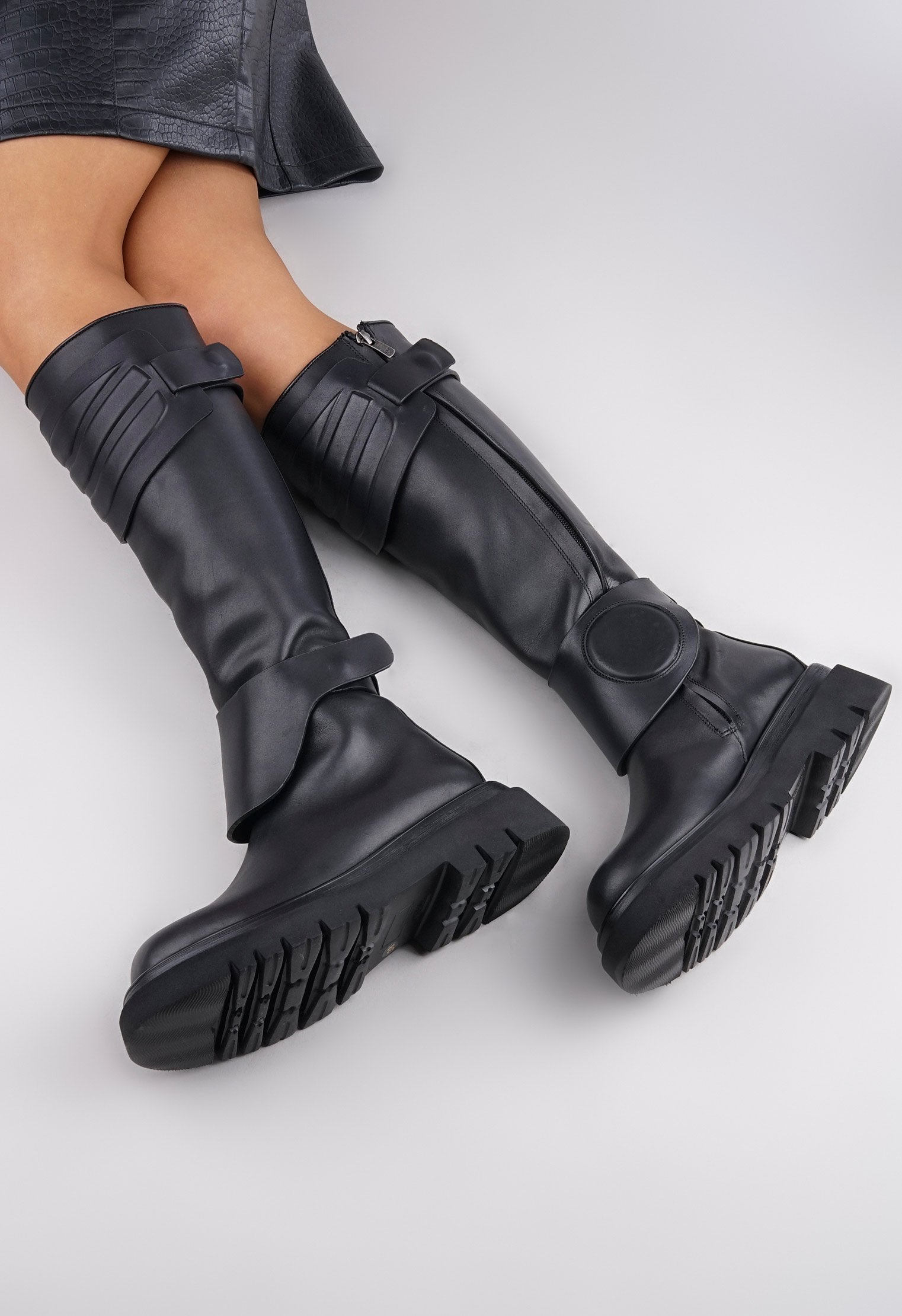 Сапоги на платформе Mario Berlucci Сапоги на платформе Mario Berlucci