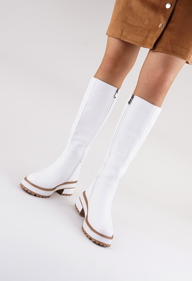 Сапоги на низком каблуке Mario Berlucci Сапоги на низком каблуке Mario Berlucci