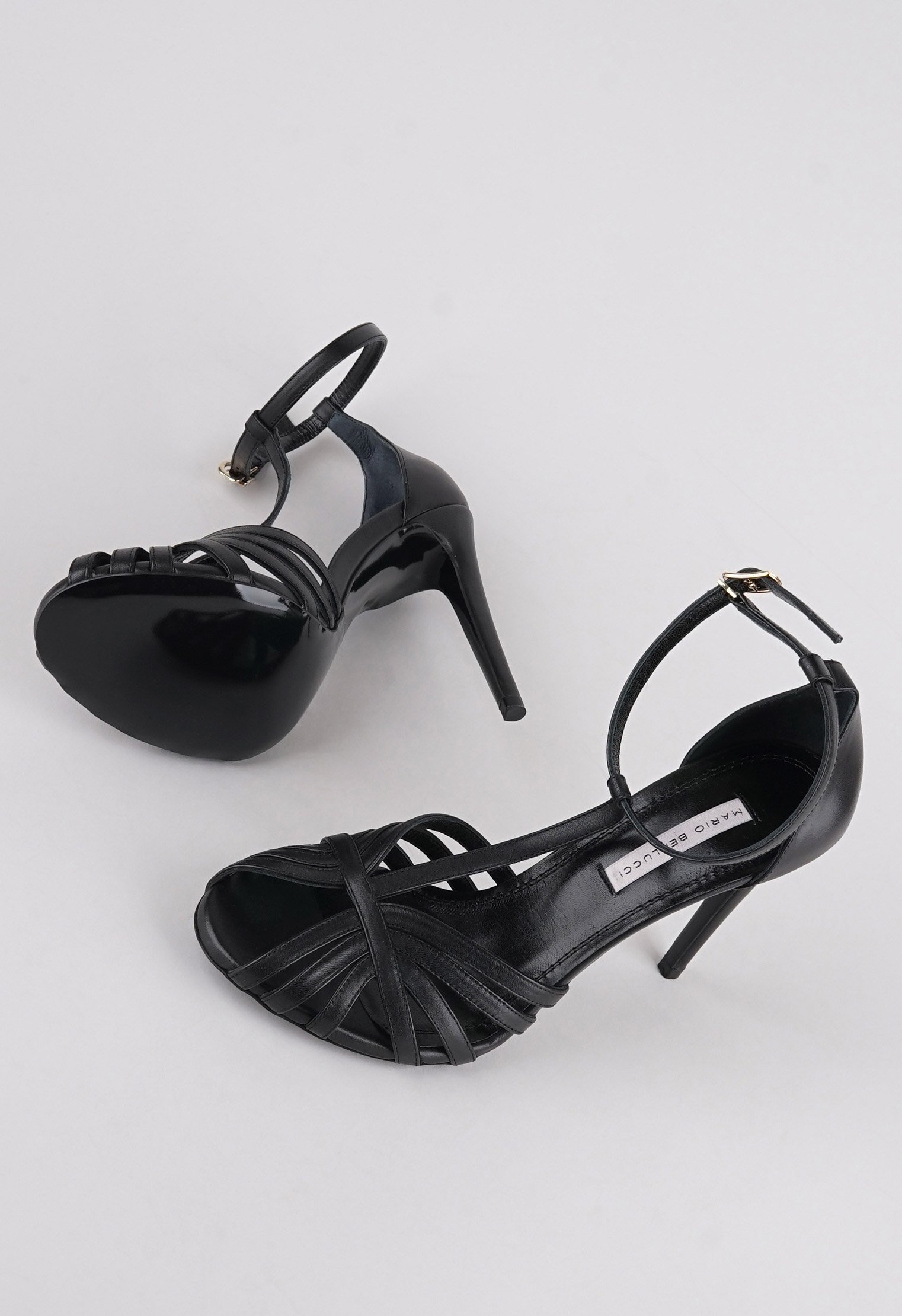 Босоножки на шпильке Mario Berlucci Босоножки на шпильке Mario Berlucci