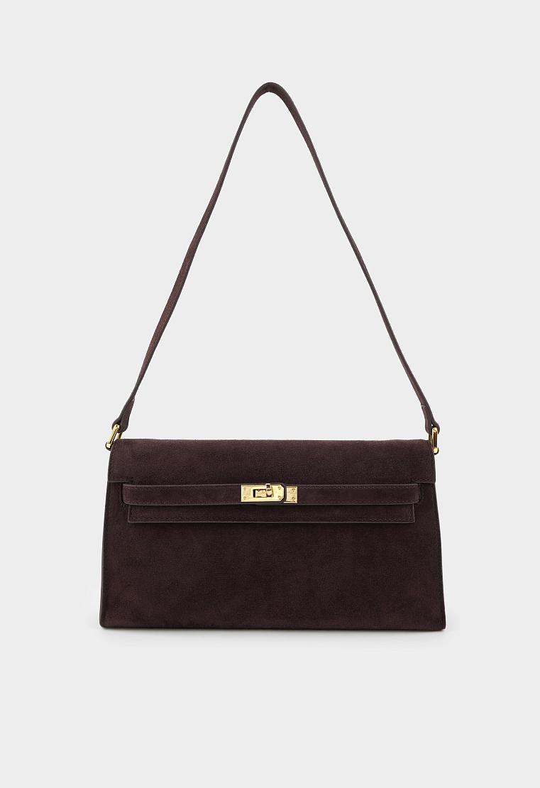 Сумка из натуральной замши