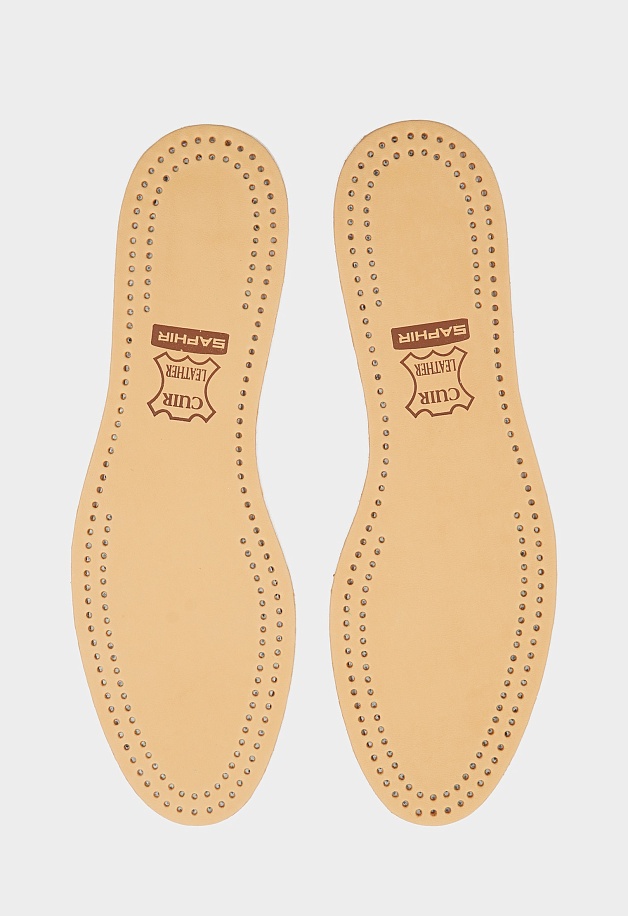 20-8890 SAPHIR - Стельки Semelle Insolle CUIR LUXE SUR CHARBON, р.36